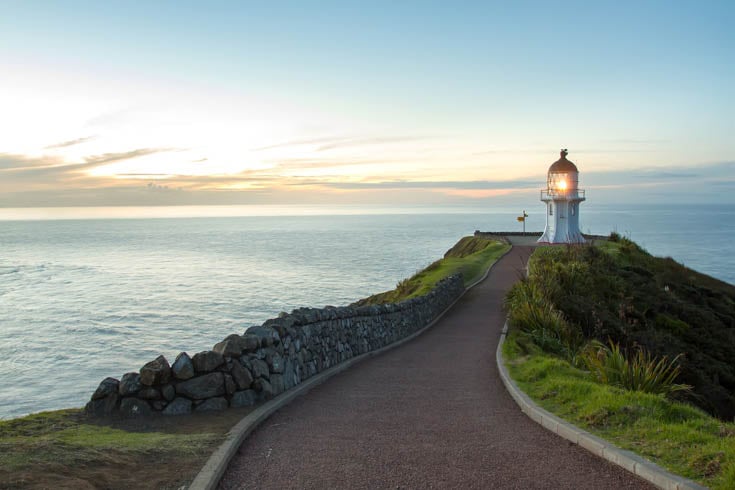 Where to go in Australia Cape Reinga light house